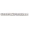 0.33ctw Diamond Band Ring 14K White Gold front