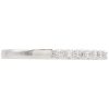 0.33ctw Diamond Band Ring 14K White Gold side