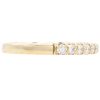0.46ctw Diamond French Pave Band Ring in 14K Yellow Gold side