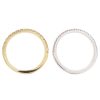 0.46ctw Diamond French Pave Band Ring in 14K Yellow or White Gold profile