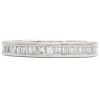 0.80ctw Baguette Diamond Eternity Band Ring 18K White Gold