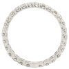 0.81ctw Diamond Eternity Band Ring 14K White Gold profile