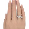 1.22ctw Diamond Toi Et Moi Ever Us Ring 14K White Gold worn