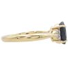 1.99ctw Natural Sapphire Three-Stone Ring 14K Gold side