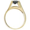 2.04ctw Blue Spinel Ring with Diamond Accent 14K Gold profile