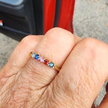 Custom Mothers Ring at Arnold Jewelers