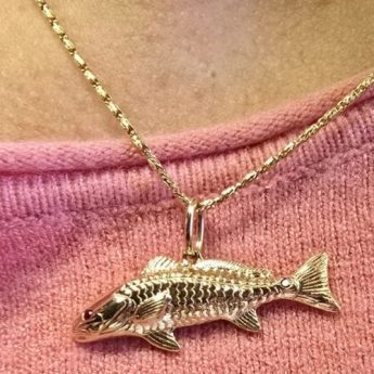 Custom Redfish Pendant at Arnold Jewelers