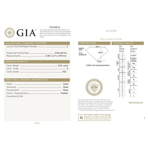 Emerald cut yellow gold ring