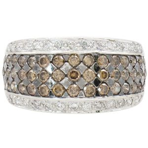 Le Vian 1.50ctw Chocolate Diamond Wide Band Ring 14K Gold
