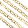 Mariner Link Chain Necklace 14K Gold 20 Length links