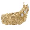 Vintage Opal Bohemian Chevron Ring 14K Gold side