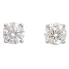 0.50ctw Diamond Stud Earrings 14K White Gold