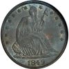 1849 Seated Liberty Half Dollar MS65 NGC Certified