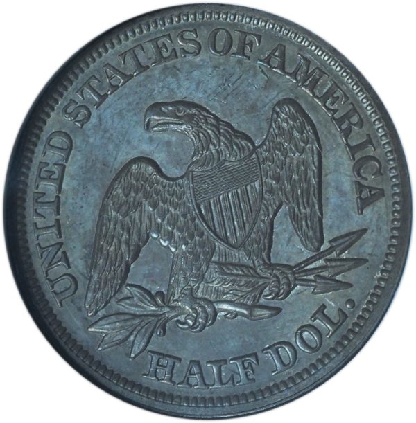 1849 Seated Liberty Half Dollar MS65 NGC Certified