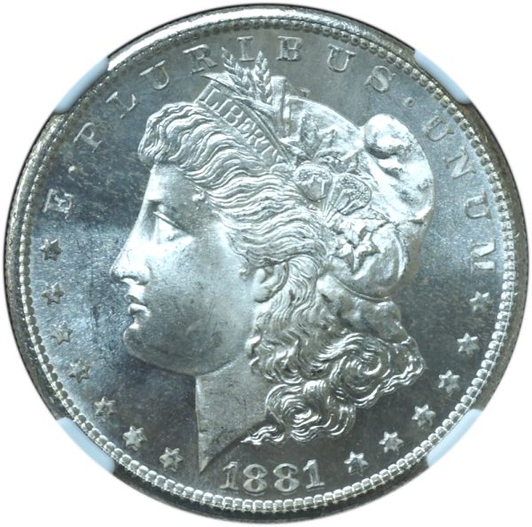 1881-S Morgan Dollar MS68 NGC Certified