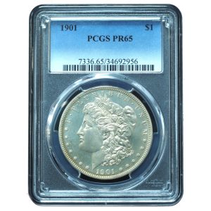 1901 Proof Morgan Dollar PR65 PCGS