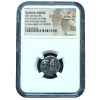 Ancient Greek Moesia, Istrus 4th Century BC. AR Drachm NGC VF