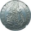 1693 Austria Taler Leopold AU58 NGC DAV-3243