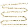 Anchor Link Chain Necklace 14K Gold 22 Inch Length full