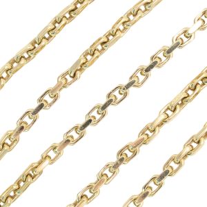 Chunky Cable Chain Necklace 14K Gold 20 Inch Length links