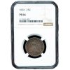 Proof 1876 Seated Liberty Quarter PF66 NGC