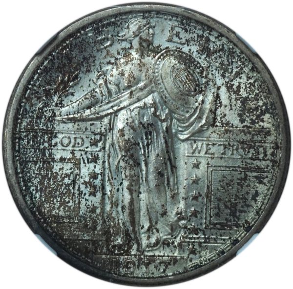 Buy 1917 Type 1 Standing Liberty Quarter MS67 FH NGC – Near