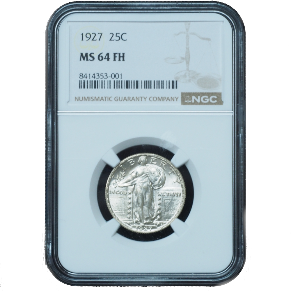 1927 Standing Liberty Quarter MS64 FH NGC (1) 1927 Standing Liberty Quarter MS64 FH NGC