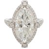 4.50 carat Marquise Diamond Engagement Ring