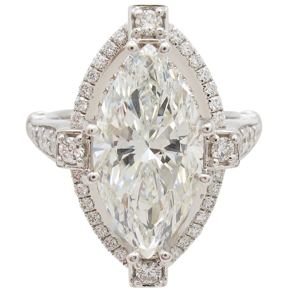4.50 carat Marquise Diamond Engagement Ring 4.50 carat Marquise Diamond Engagement Ring