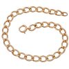 Cable Link Vintage Bracelet 14K Yellow Gold 7 inches