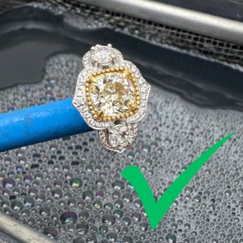 Cleaning your diamond jewelry the right way
