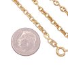 Gucci Link Chain Necklace 14K Gold 20 Length size
