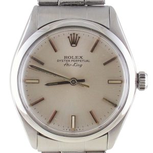 Pre-Owned Rolex 34MM Oyster Perpetual Air-King (1975) Stainless Steel 5500