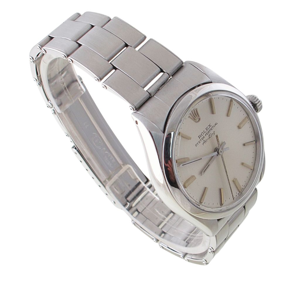 Pre-Owned Rolex 34MM Oyster Perpetual Air-King (1975) Stainless Steel 5500 Right
