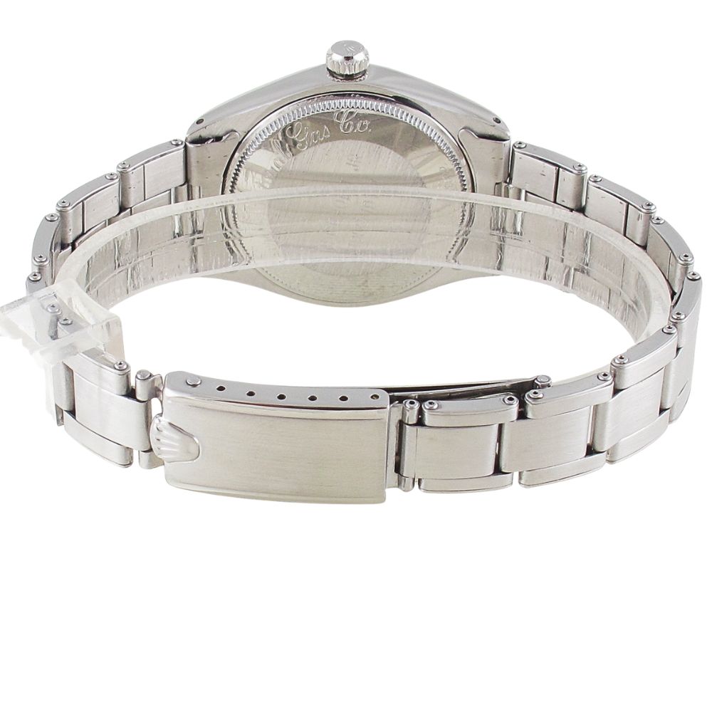 Pre-Owned Rolex 34MM Oyster Perpetual Air-King (1975) Stainless Steel 5500 back