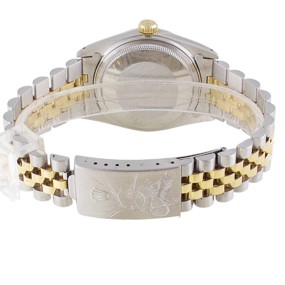 Pre-Owned Rolex 36MM Two Tone Datejust (1984) 16013 back