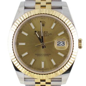 Pre-Owned Rolex 41MM Datejust (2023) Two Tone#126333