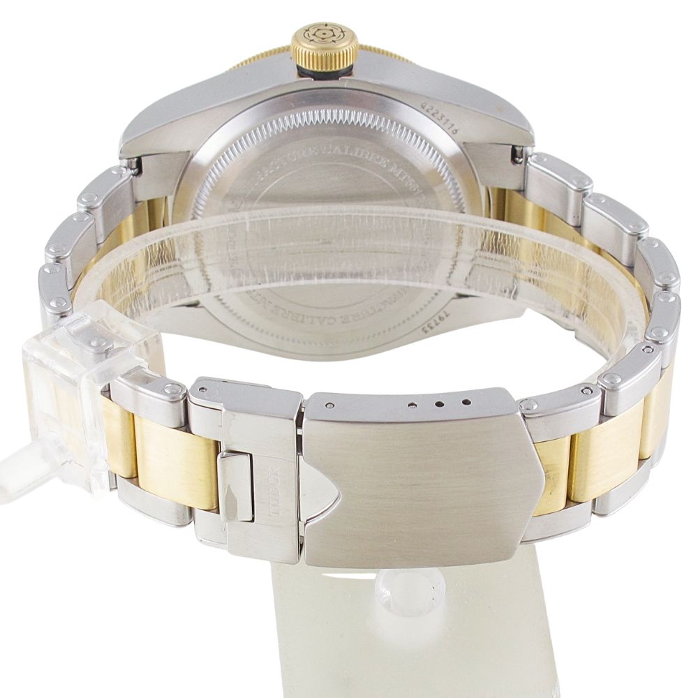 Pre-Owned Tudor 41MM Black Bay (2021) Two Tone Watch Model 79733N back