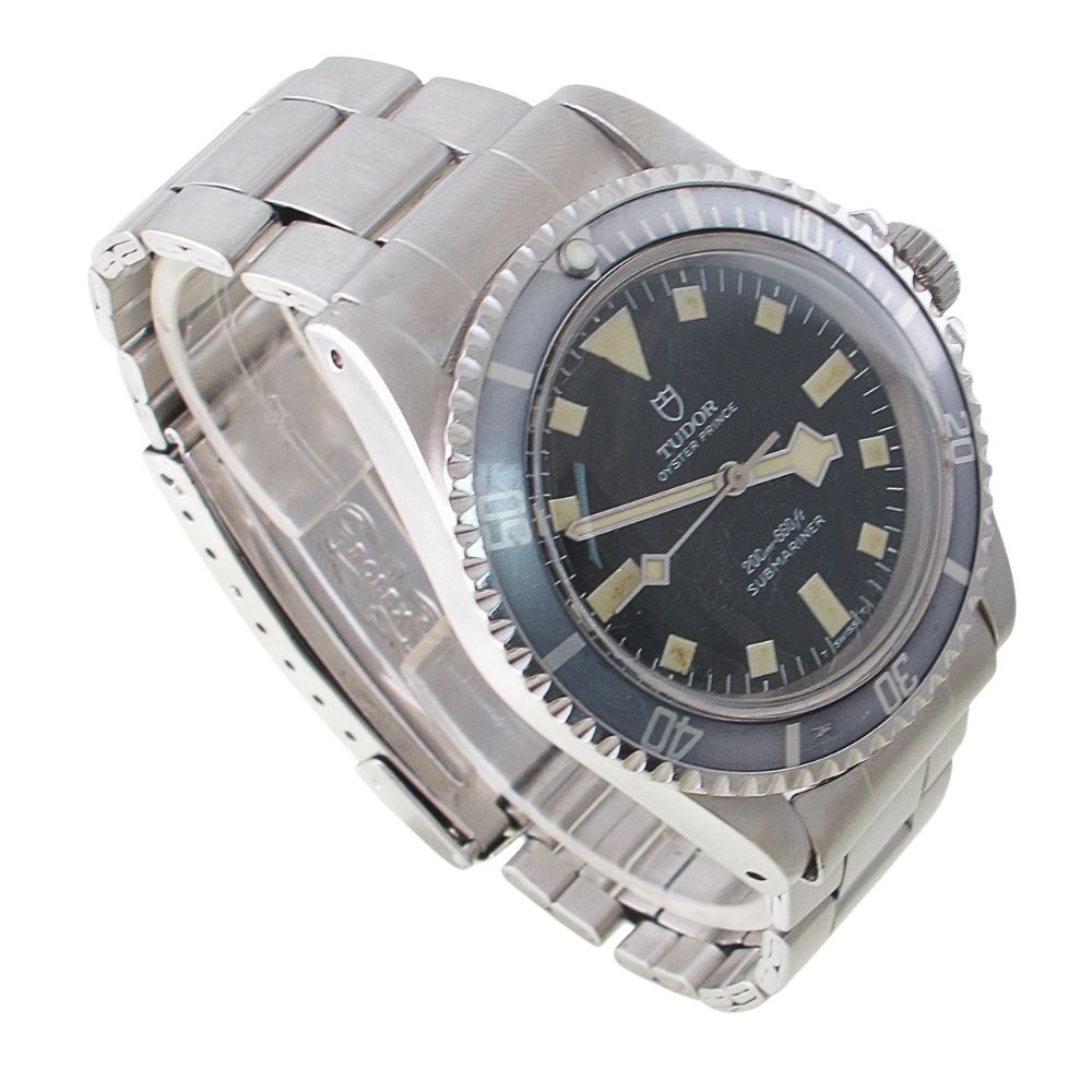 Pre-Owned Vintage Tudor Submariner Snowflake 40MM (1979) Stainless Steel Model 94010 Right