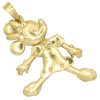 Vintage Articulated Minnie Mouse Disney Pendant 18K Gold moving