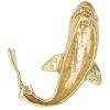 Vintage Shark Pendant with Ruby Eyes in 14K Gold back