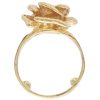 0.25ctw Diamond Rose Flower Ring 14K Gold profile
