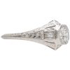 0.46ctw Diamond Art Deco Engagement Ring Platinum side