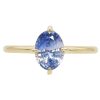 1.48ct Natural Ceylon Sapphire Solitaire Ring 14K GIA Certified