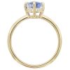 1.48ct Natural Ceylon Sapphire Solitaire Ring 14K GIA Certified Profile