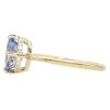 1.48ct Natural Ceylon Sapphire Solitaire Ring 14K GIA Certified Side (1)