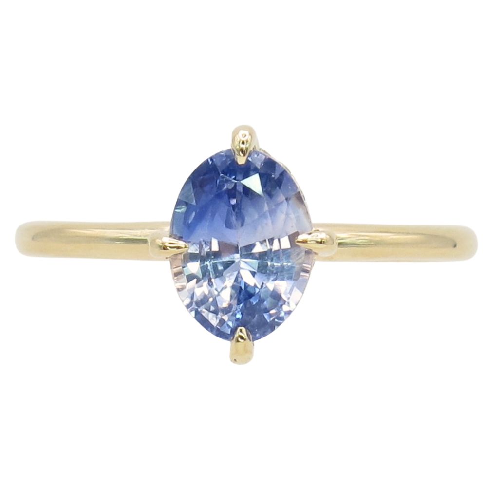 1.48ct Natural Ceylon Sapphire Solitaire Ring 14K GIA Certified 1.48ct Natural Ceylon Sapphire Solitaire Ring 14K GIA Certified