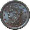 1853 Braided Hair Large Cent MS66BN PCGS