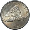 1858 Flying Eagle Cent Large Letters MS63 PCGS