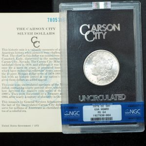 1878-CC Morgan Dollar GSA Hoard MS64 NGC